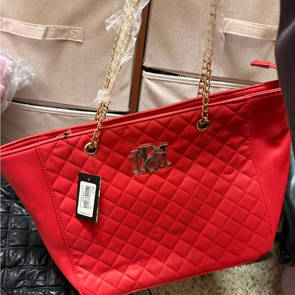 Badgley Mishka Quilted Tote (Large)